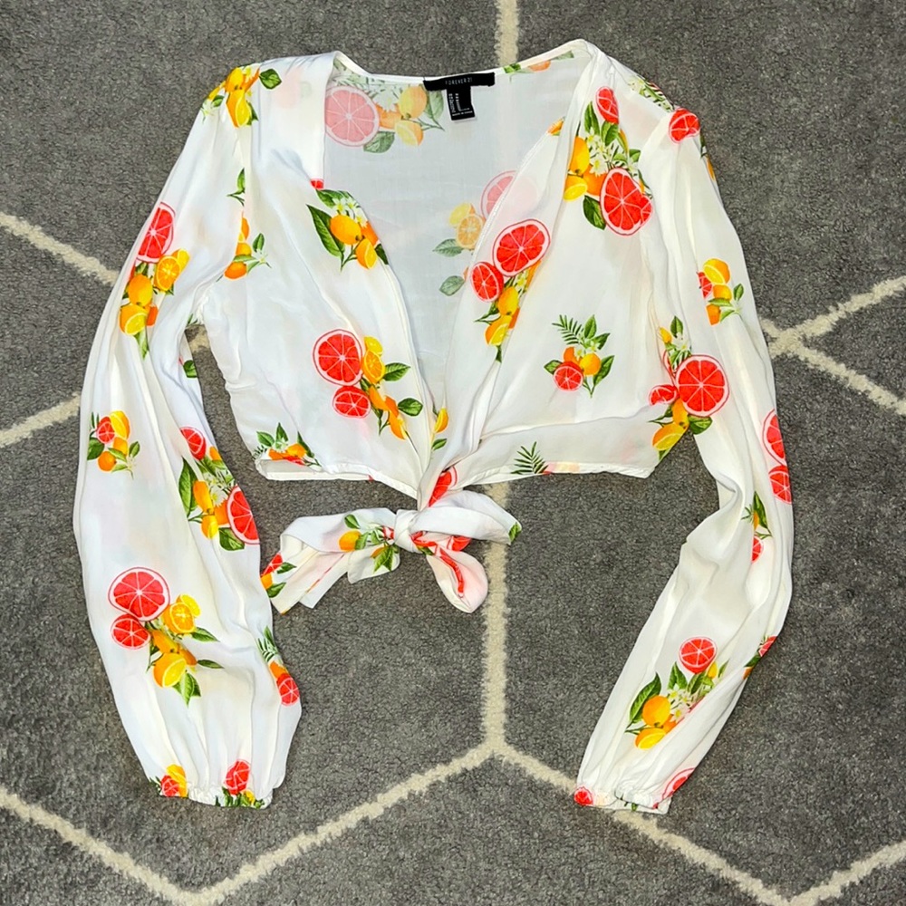 Crop top from Forever 21, only worn ONCE!